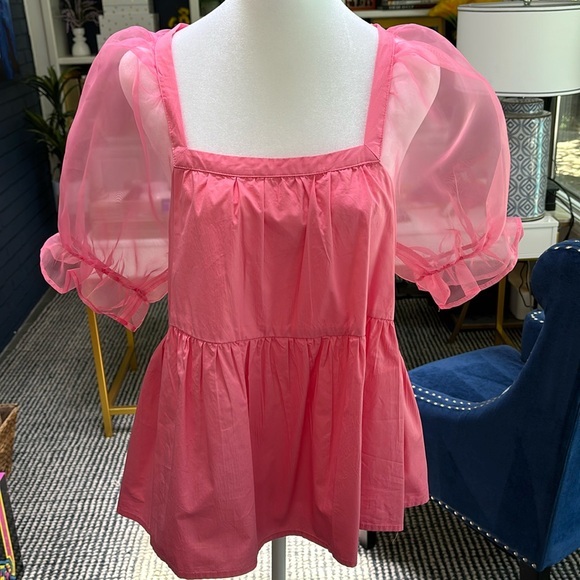 Pomander Place Pink Blouse - Picture 1 of 5